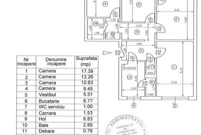 Apartament cu 4 camere decomandat în Militari - 1