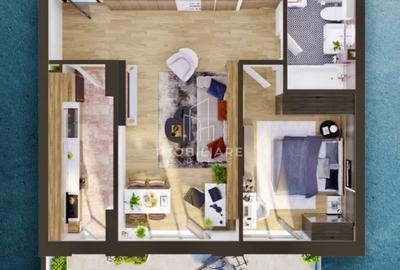 Apartament 69.26 mp Etajul 2 Bloc 2025 Parcare Subterana - 2