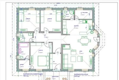 Casă cu 4 camere cu Teren 500 Mp în Central - 5