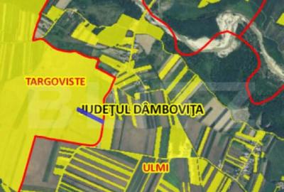 Teren extravilan, 4.994 mp, Targoviste - 3