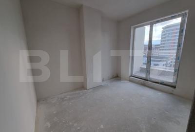 Baie cu geam! 3 camere, semifinisat, 58mp, zona BMW - 3