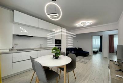 Apartament cu 3 camere decomandat, mobilat în Tractorul - 7