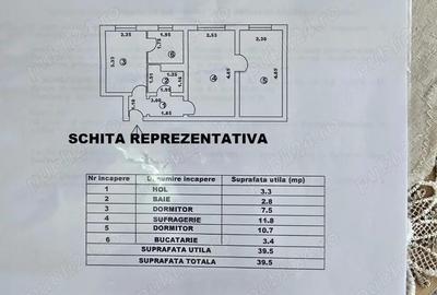 Apartament 3 camere - miron costin -mobilat - 9