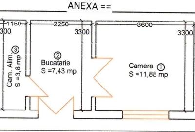 Casă individuală cu 4 camere cu Canalizare în Telegrafului - 3