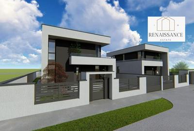 Vila 5 Camere 3 Bai 145mp Utili 450mp Teren | Proiect Modern - Panouri - 2