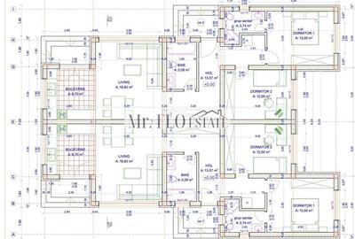 Duplex pe parter 3 camere | 75 mp utili - Grădină 310 mp - Comision 0 - 2