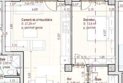 Apartament modern 2 camere, 49.3 mp + balcon 9 mp, etaj 3, bloc NZEB, zona Terra - 2