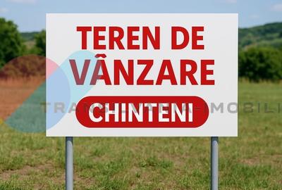 Teren de 1000 mp cu PUZ aprobat - Chinteni