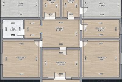 Casă individuală cu 5 camere cu Teren 1570 Mp în Est - 12