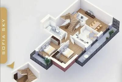 Duplex spectaculos cu 5 camere în zona Pallady - 7