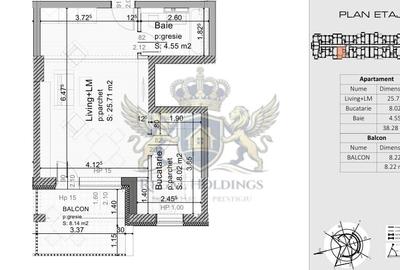 Garsonieră decomandată în 13 Decembrie - 3