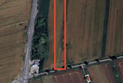 Teren extravilan 9113 mp in apropierea drumului E85 - 1