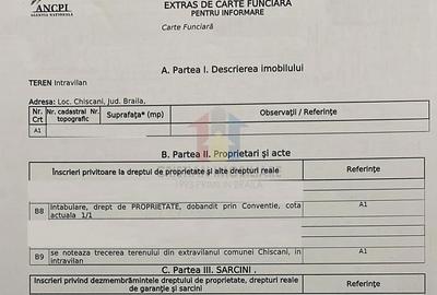 Teren de 2250 mp, în Chiscani - 3