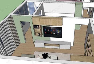 Apartament 3 cam. dec. et 4 cu acoperis si centrala - 3