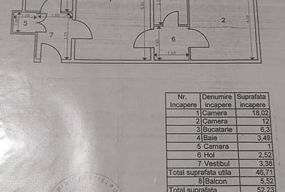Apartament 2 camere de vanzare Lujerului - 8