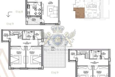 Apartament cu 5 camere decomandat în Tractorul - 10