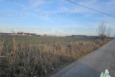 REDUCERE PRET Teren industrial 1ha (deschidere 83 metri) langa Autostrada A1