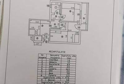 Apartament cu 2 camere decomandat în Valea Ialomiței - 7