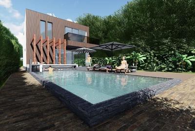 VILA NOUA CU PISCINA SI DESCHIDERE LA PADURE-GHERMANESTI, SNAGOV - 2