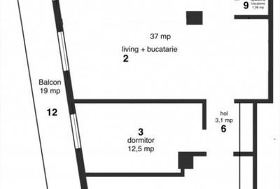 Apartament cu 3 camere decomandat în Ferdinand - 11