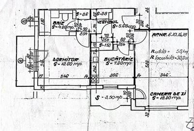 Apartament cu 2 camere decomandat în Banu Mărăcine