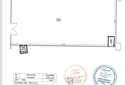 Pantelimon spatiu depozitare suprafata 143 mp etaj 1 - 6