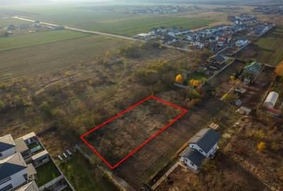 DRAGOMIRESTI-DEAL, TEREN 447 MP, PROIECT DE CASA INCLUS, DES - 1