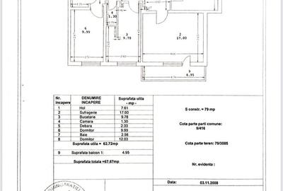 Apartament 3 camere – zona centrala Targoviste, Piata 1 Mai - 12