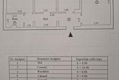Apartament cu 3 camere decomandat în Central - 14