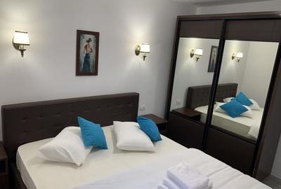 Apartament cu 2 camere pe două niveluri în vilă cu curte