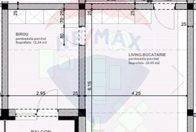 Apartament cu 2 camere de vanzare - 2