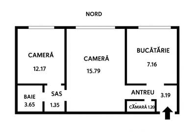 Apartament 2 camere strada Donath - 7