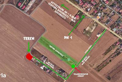 Teren de 985 mp, în Frumușani - 3