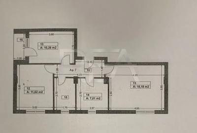 Apartament 3 Camere, Etaj 1, Bloc 2017, Zona Brancoveanu-Aurel Persu - 12