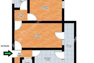Apartament 2 camere balcon in zona Ciresica din Sibiu - 8