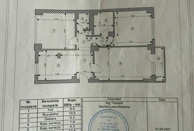 Apartament cu 3 camere decomandat în Răcădău - 3