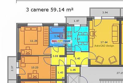 Apartament cu 3 camere decomandat în Colentina - 4