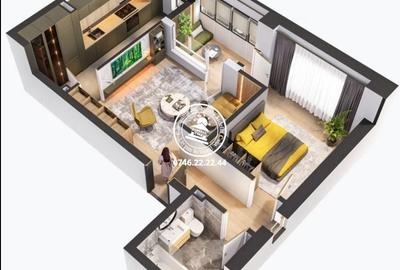 Apartament cu 2 camere decomandat în Galata - 2