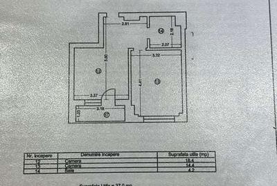 Apartament cu 2 camere în Nord - 1