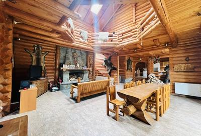 Cabana vanatoreasca din lemn cu vedere spectaculoasa, langa Castelul Cantacuzino - 6