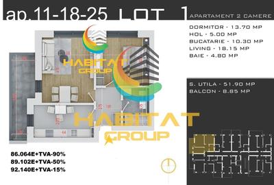 Apartament cu 2 camere decomandat în Theodor Pallady - 7