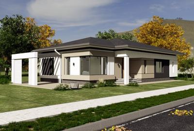 TVA inclus | Case PARTER 4 camere Trivale | Teren 465 mp | Util 120 mp - 1