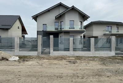 Casa semi-finisata P + M, 131 mp utili, teren 339 mp, Pielesti, zona Magnolia - 2