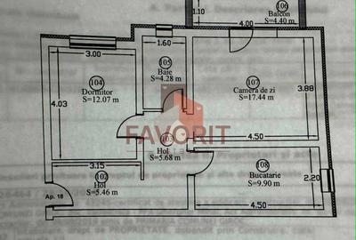 Apartament cu 2 camere decomandat, mobilat în Giroc - 8