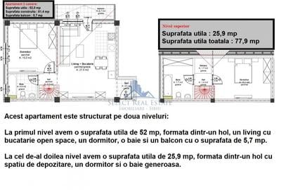 Apartament cu 3 camere decomandat în Arhitecților - Calea Cisnădiei - 2