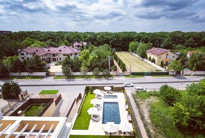 4 camere , complet mobiat lux, Pipera-padure  complex cu piscina - 3