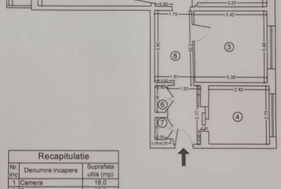 Apartament cu 3 camere decomandat, mobilat în Fizicienilor - 7