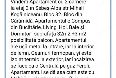 Apartament cu 2 camere semidecomandat, mobilat în Kogălniceanu - 9