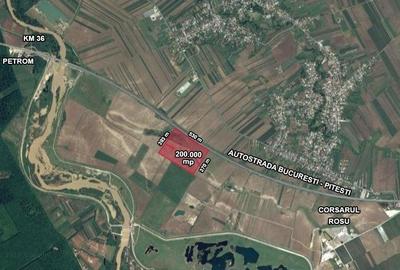 Autostrada Bucuresti-Pitesti , 20 ha , 1 proprietar ,cadastru , carte funciara. - 2