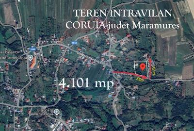 TEREN cu priveliste si liniste - Coruia - 1